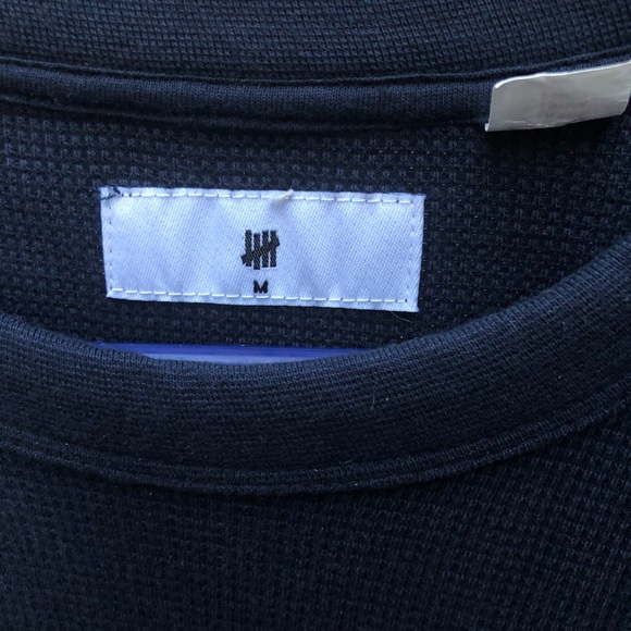 UNDFTD Undefeated Blue Thermal Shirt - Picture 4 of 6